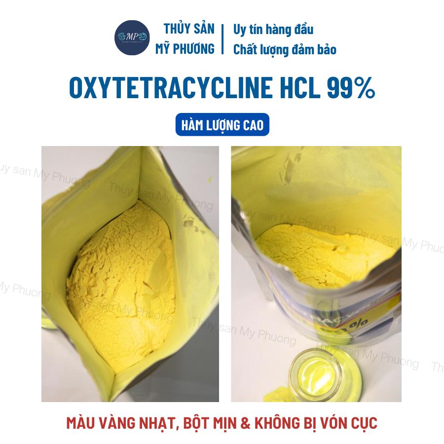 Oxytetracycline Hcl 99% ks ba ba nấm ghẻ lở phù sưng đỏ cổ mai gan thận mủ mù mờ mắt đốm trắng xuất huyết nấm thủy mi