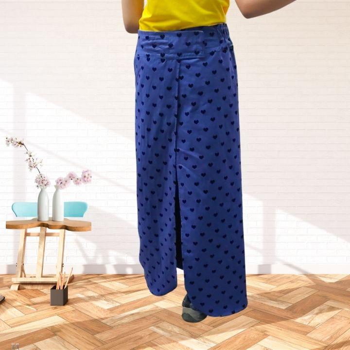 Váy Chống Nắng Xẻ Tà Cao Cấp New Design Chống Tia UV Chất Vải KaKi Cotton Mềm, Thoáng mát VCN001