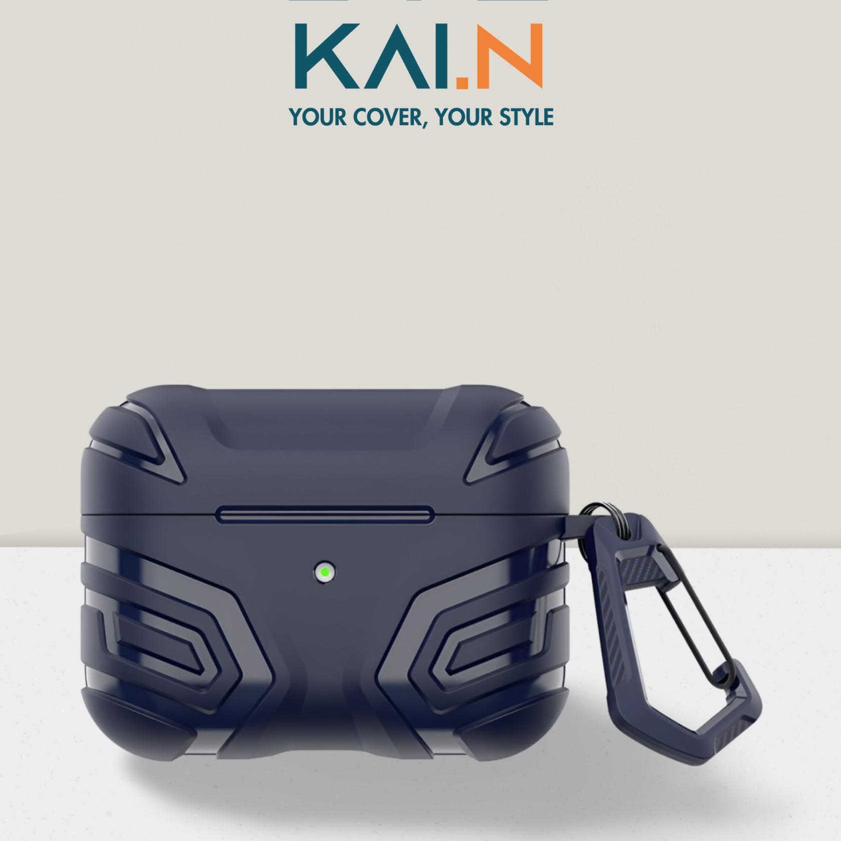 Ốp Case Bao Bảo Vệ Dành Cho Airpods Pro 2 và Airpods Pro, Kai.N Vanguard Armor - Hàng Chính Hãng