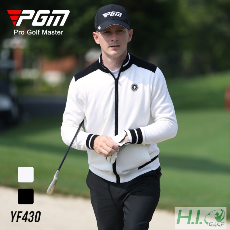 Áo khoác golf nam chất Len mềm mại PGM