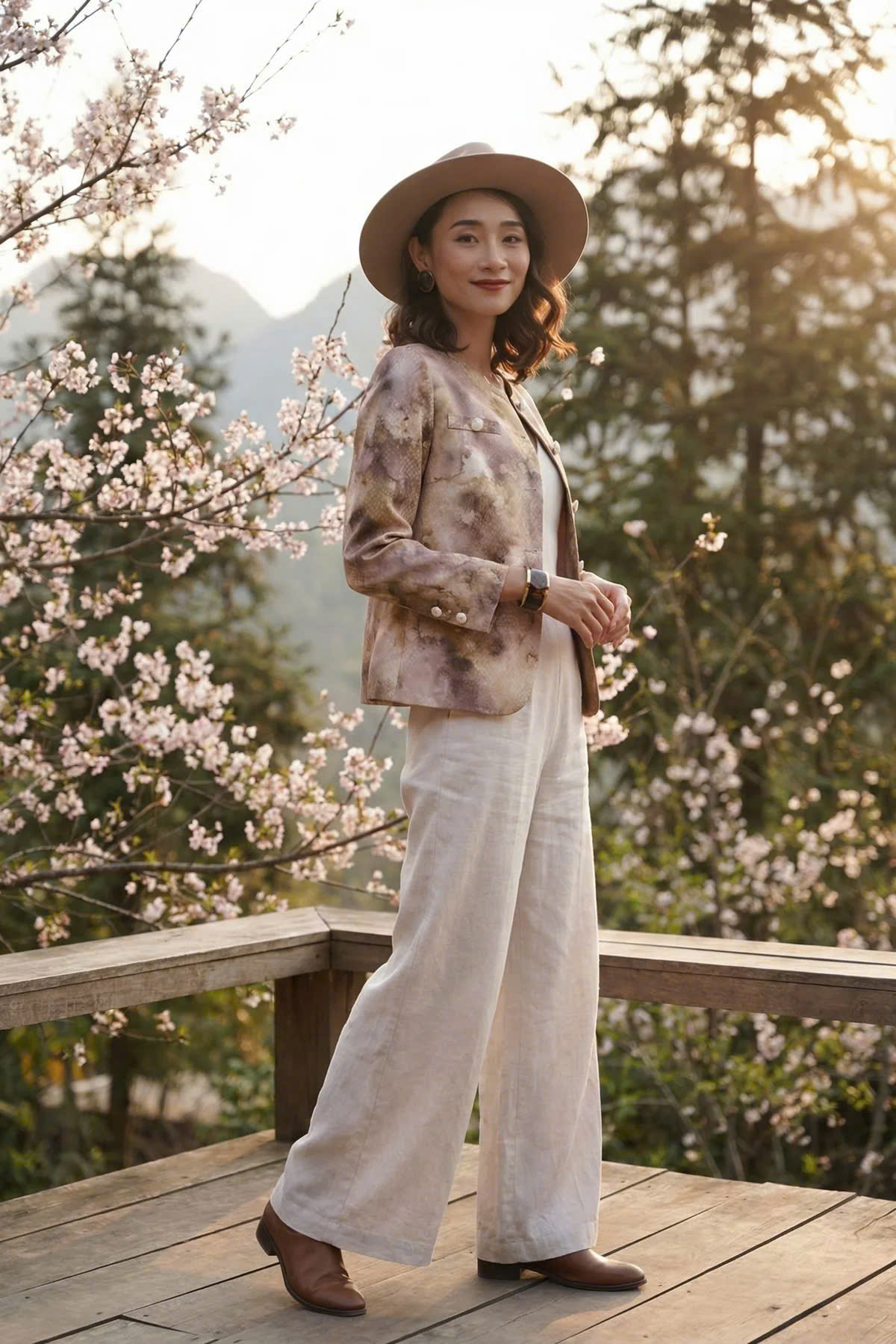 Áo Khoác Jacket Loang Màu Phi Thuỷ Top187 thời trang thiết kế Hity