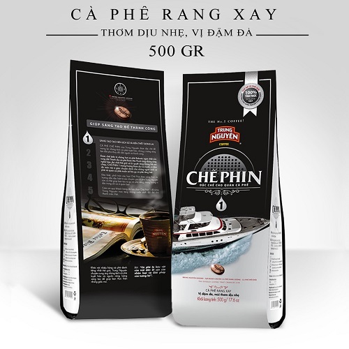 Cà phê Rang Xay Chế Phin 1 - Trung Nguyên Legend - 500gr - Culi, Robusta