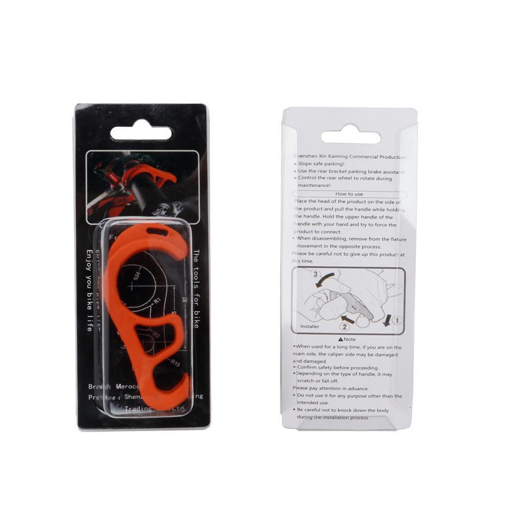 Bicycle Brake Hook Motorcycle Parking Safety Buckle Slope Parking Locked Safety Buckle Mountain Bike Accessories For Riding