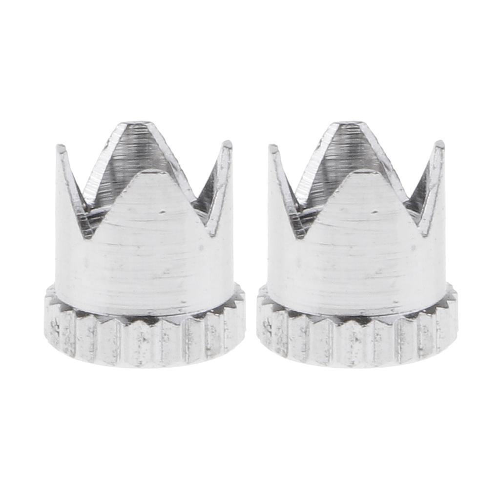 2pcs Brass Airbrush Crown Shape Needle  Air Brush Accessories Parts