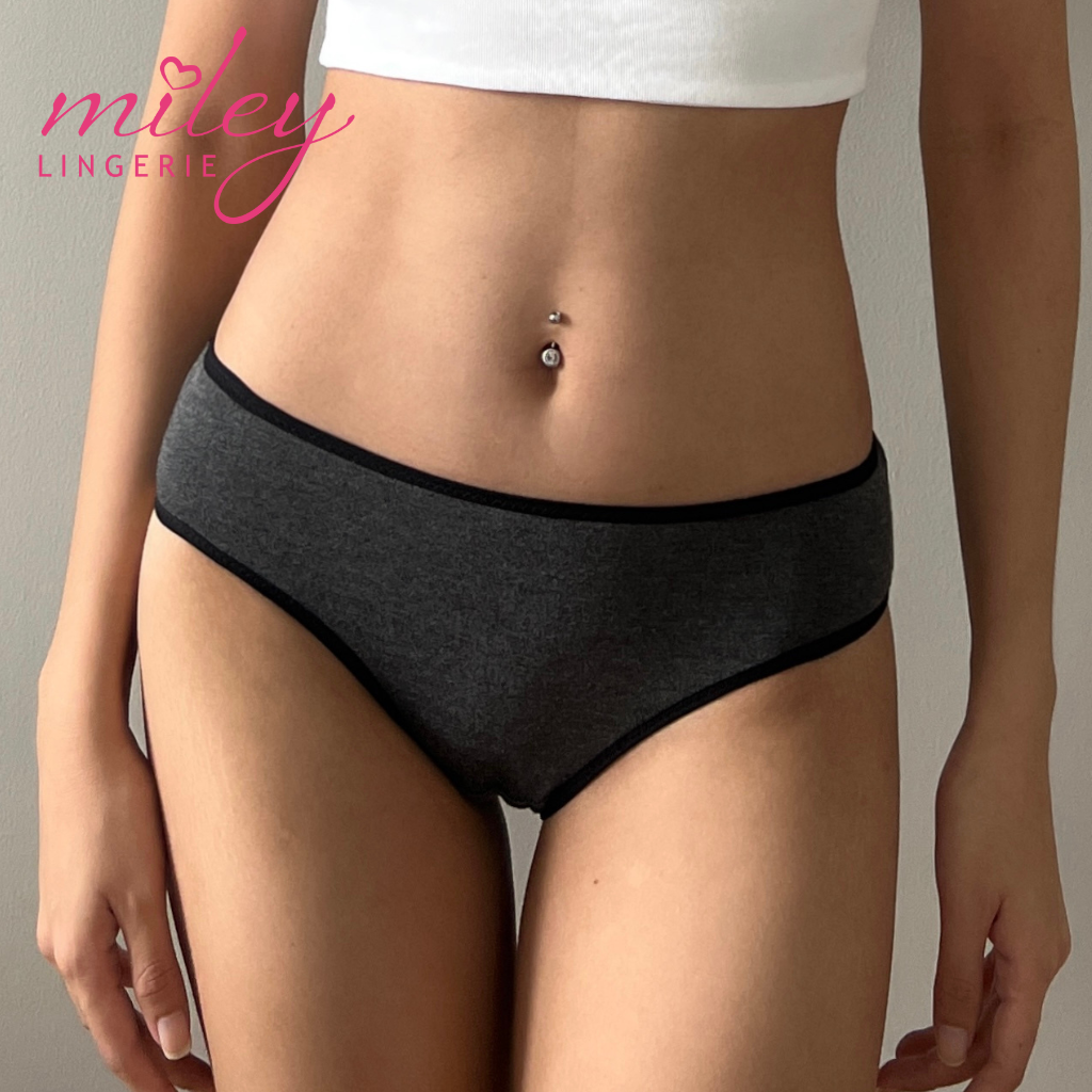 Hình ảnh Combo 8 Quần lót nữ Flexi màu basic co giãn Miley Lingerie BCS40