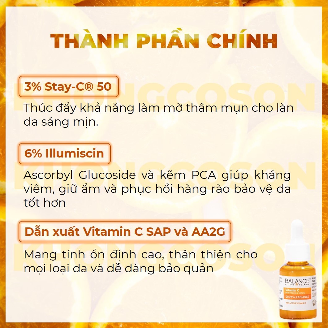 Tinh chất dưỡng da Balance Active Formula 30ml từ Anh - Bản mới