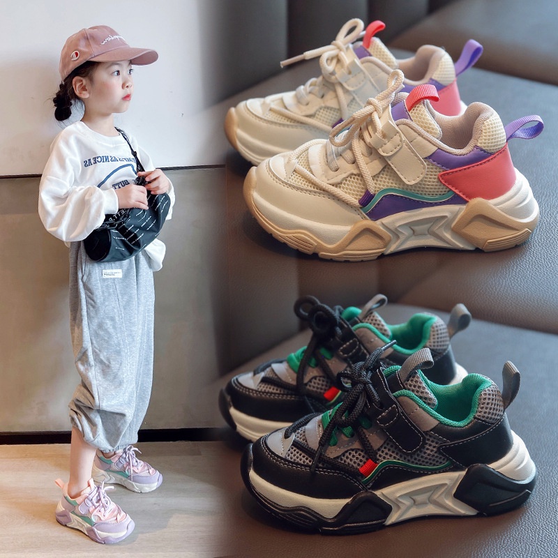 Giày Thể Thao Cho Bé Trai Bé Gái, Giày Sneaker Đi Học Đi Chơi Phong Cách Hàn Quốc Cho Bé 3 - 9 Tuổi Mẫu Mới Nhất Năm Nay