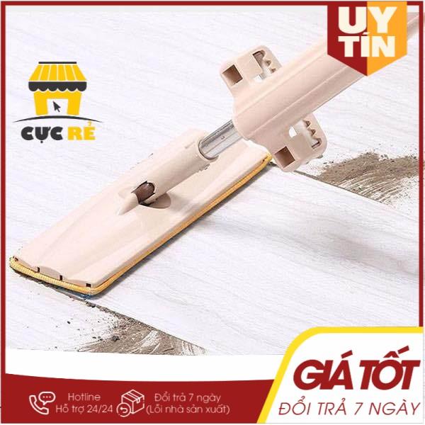 Cây lau nhà tự vắt thông minh xoay 360 độ 