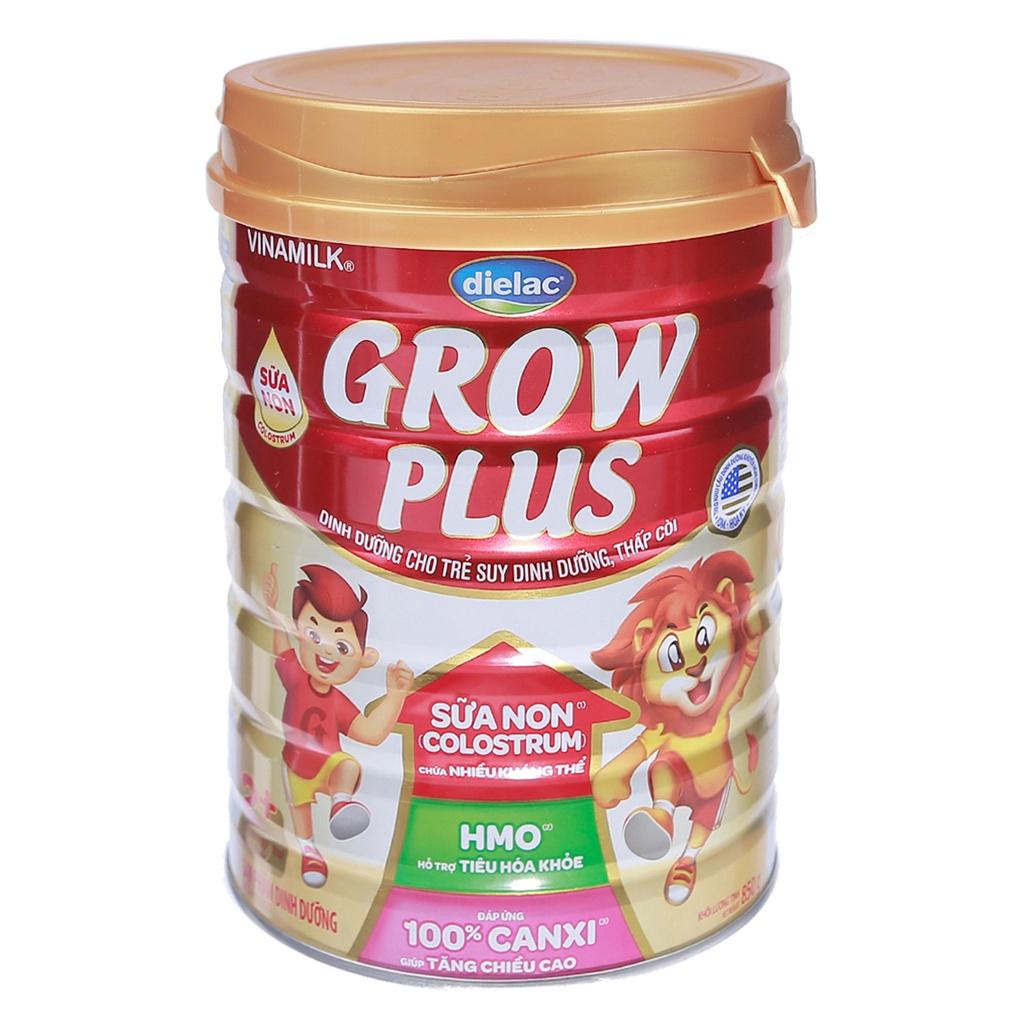 Sữa bột Vinamilk Dielac Grow Plus 2+ 850g New cho bé 2-10 tuổi