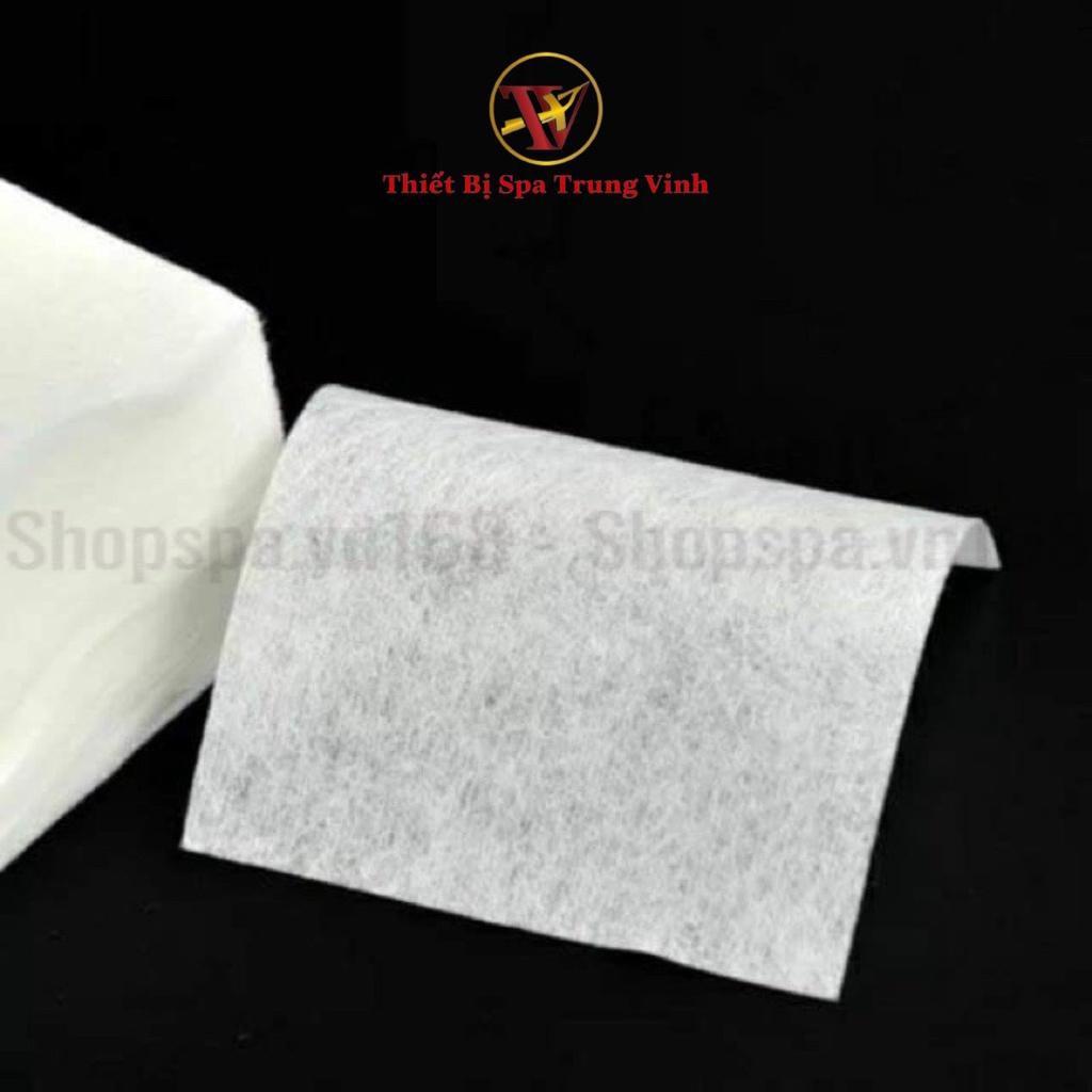 Bông Tẩy Trang Hình Chữ Nhật Siêu Gòn Mềm Mịn An Toàn Chuyên Dành Cho Spa Sợi Bông Cao Cấp