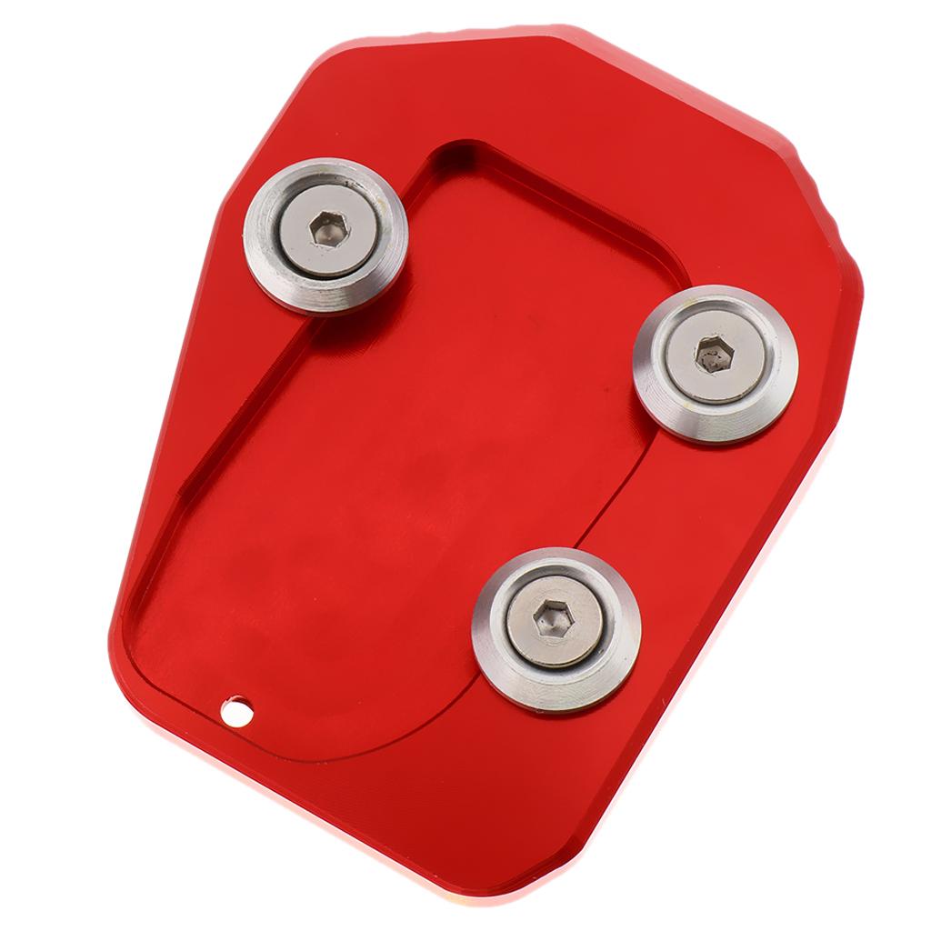 Motorbike Kickstand Side Extension Plate Pad For Yamaha MT-09 13-16