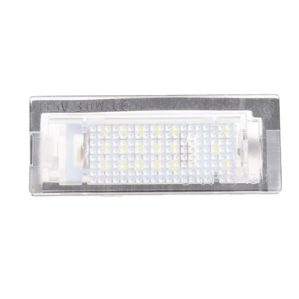 1 Pair 18 LED License Number Plate Light Lamp for BMW E39 5-Door