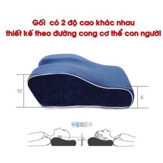 Gối Ngủ Nhanh Nhật Bản - hỗ trợ chứng mất ngủ và Giảm đau vai gáy khi ngủ