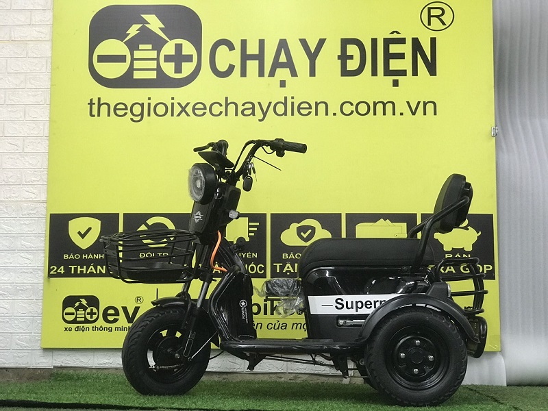 XE MÁY ĐIỆN 3 BÁNH SUPERME