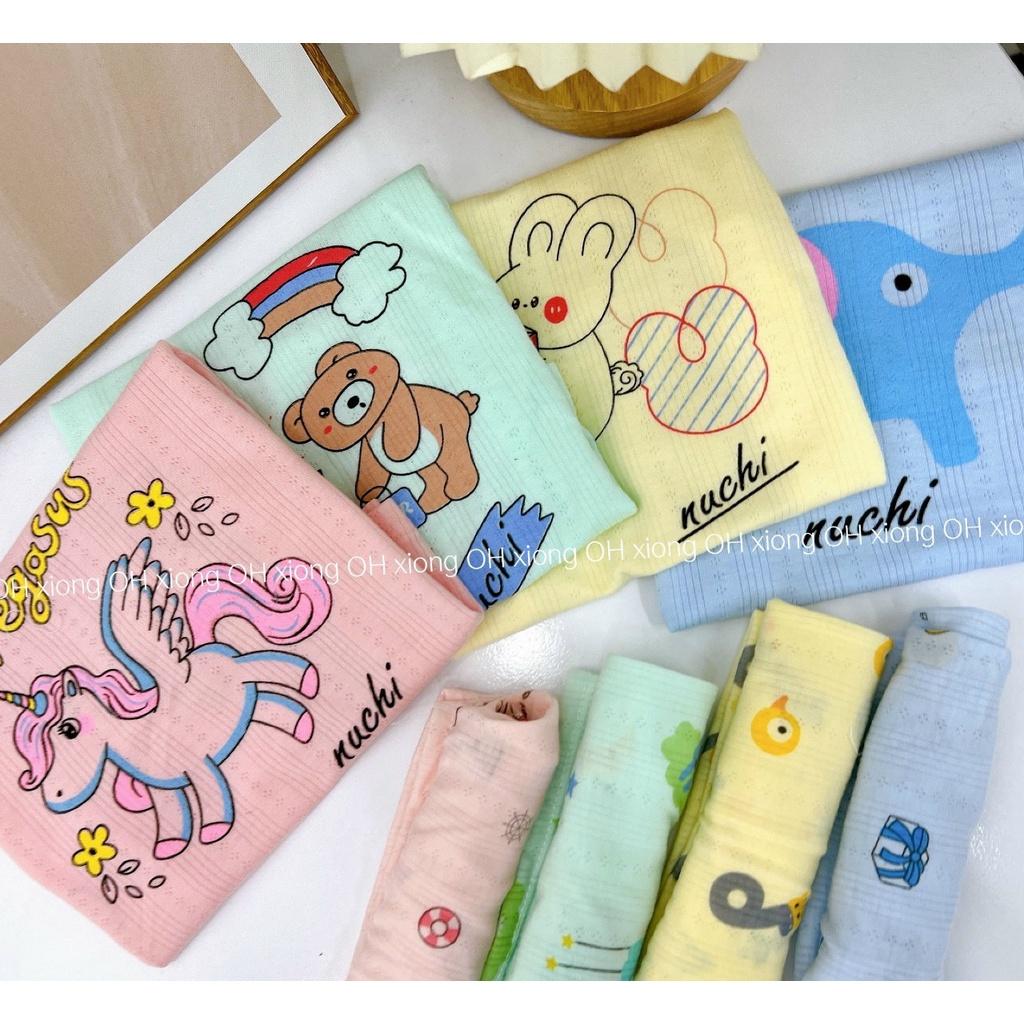 ĐỒ BỘ CỘC TAY CHO BÉ CHẤT THÔNG HƠI XUẤT NHẬT IN HÌNH SIÊU DỄ THƯƠNG