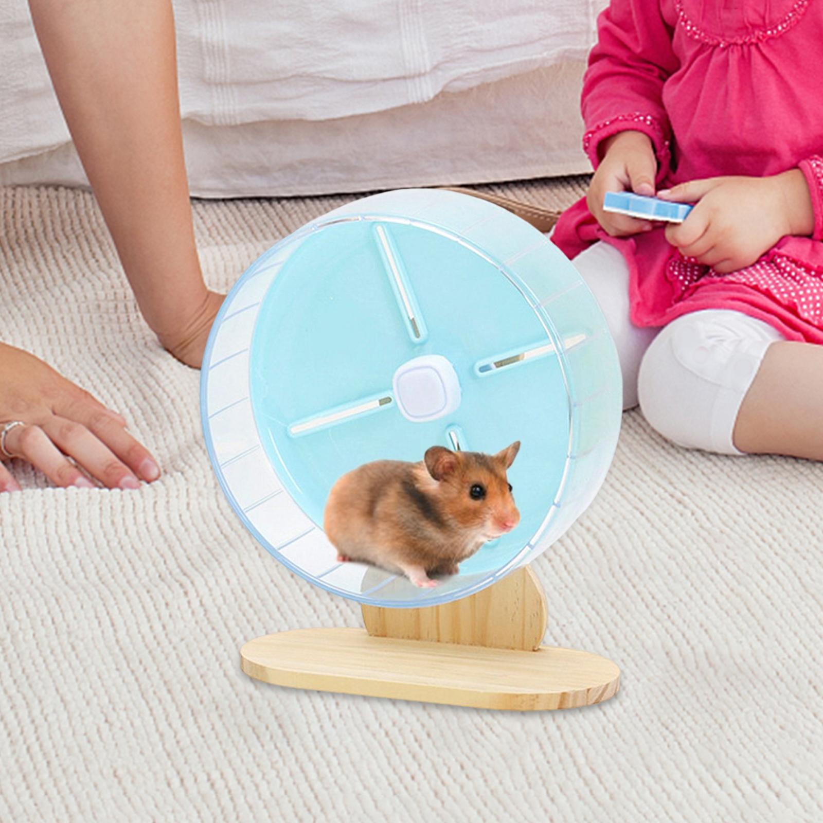 Hamster Running Wheel, 7.9inch Silent Roller Exercise Running Wheel Toy for Hamster Guinea Small Pets
