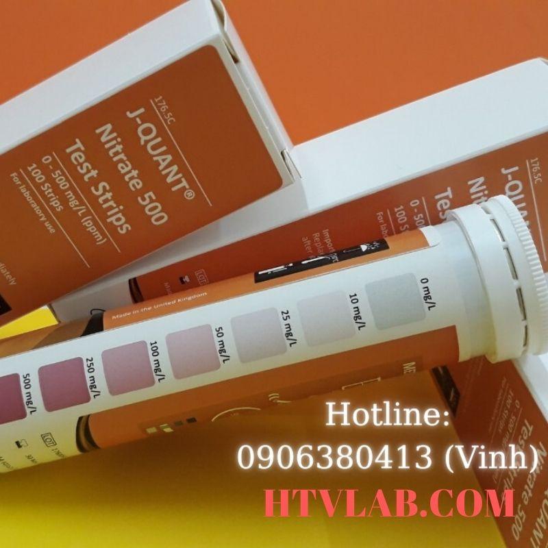 Giấy thử nhanh nitrate 0-50 ppm NO3- (176.5c)