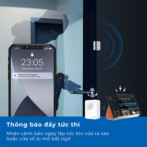 Cảm biến cửa thông minh TP-Link Tapo Smart Contact Sensor T110 - Hàng chính hãng