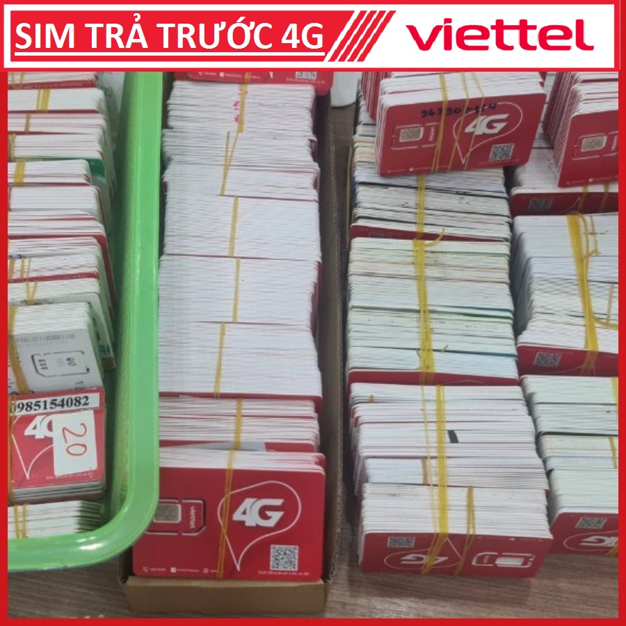 SIM VIETTEL 4G DATA Vào mạng ,Nghe Gọi ,Tạo Tài Khoản Mua Về Chỉ Việc Sử Dụng Hàng Chính Hãng