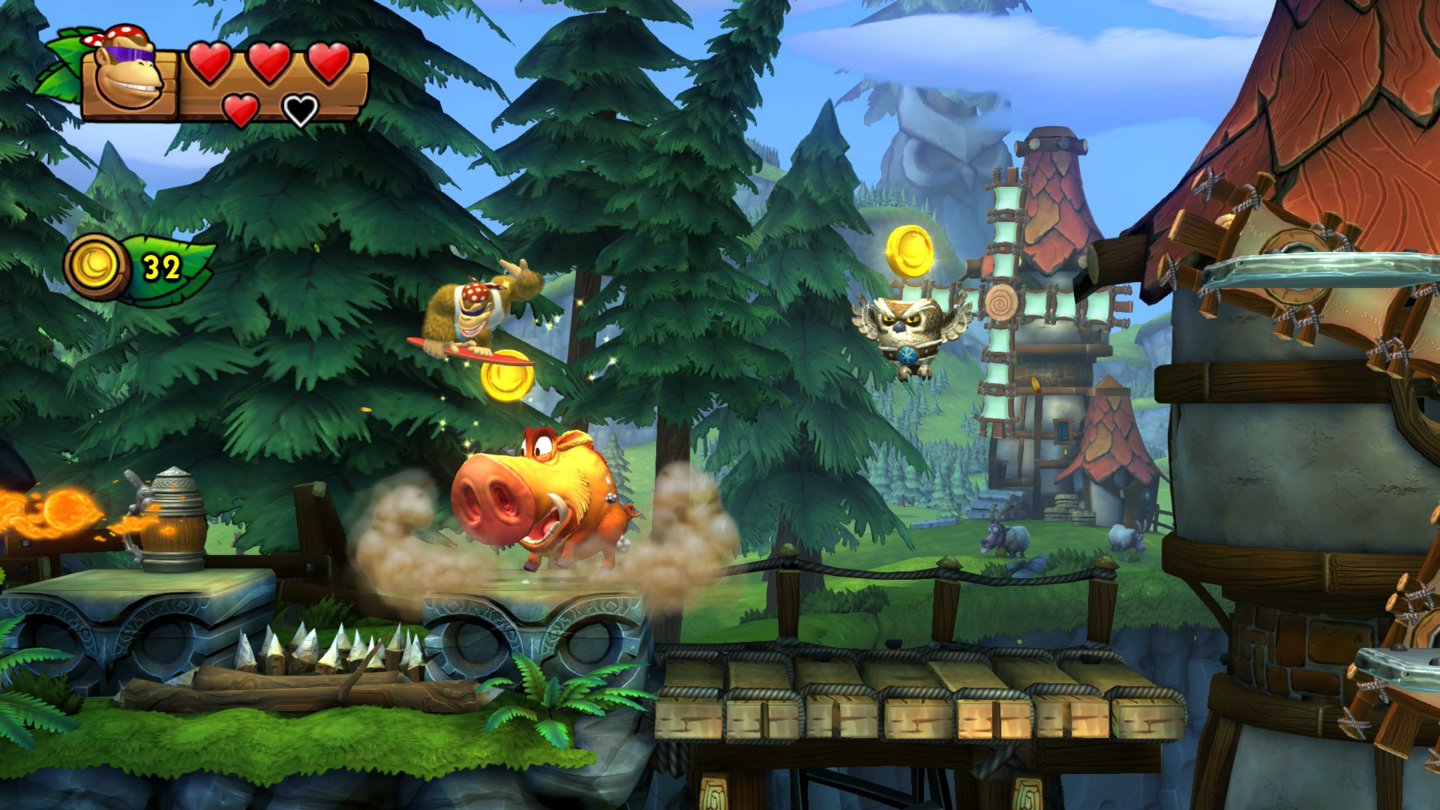 Đĩa game Donkey Kong Country Tropical Freeze cho máy Switch