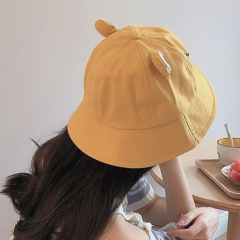 Lovely Frog Bucket Hat Women Summer Outdoor Beach UV Protection Hat Cap Men Outdoor Hiking Fishing Sun Visor Hats Cartoon Caps