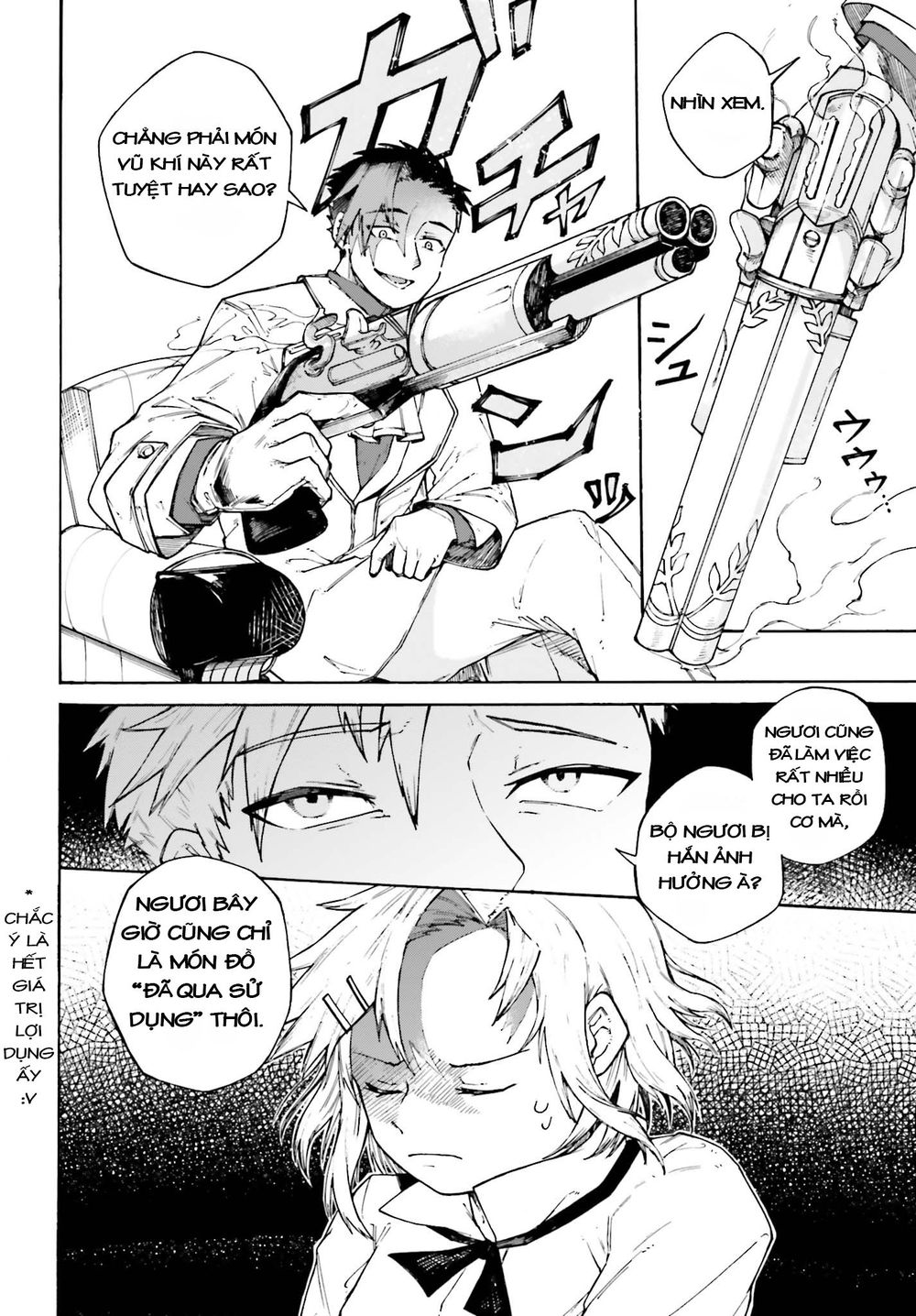 nàng loli sát thủ và ông chú bất tử! chapter 1.5 9