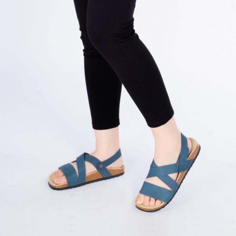 Giày sandal xỏ ngón birken đế bằng cho nam/nữ siêu êm siêu nhẹ mã BO21