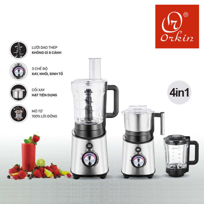 MÁY XAY ĐA NĂNG ORKIN Thái Lan OR521 - SIÊU PHẨM MÙA HÈ DÀNH CHO MỌI GIA ĐÌNH