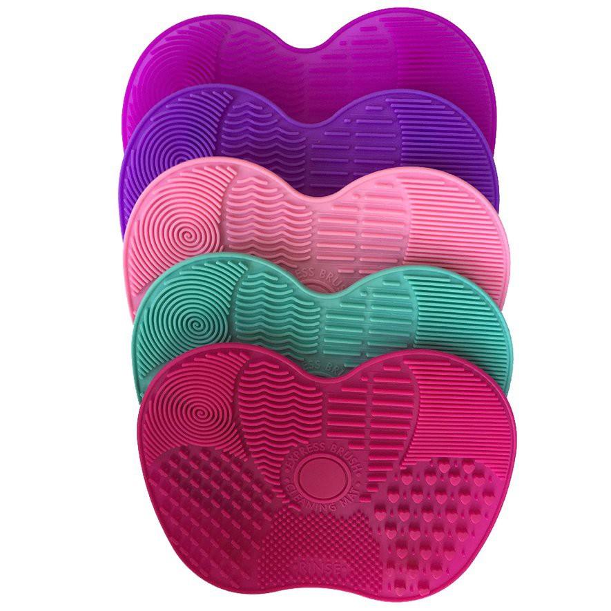 Creative Silicone Makeup Brush Cleaning Pad Silicone Scrubbing Pad Suction Pad