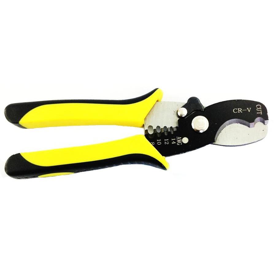 Kìm cắt tiện dụng lột vỏ dây cáp 8 inch thép đặc biệt CR-V- 206097