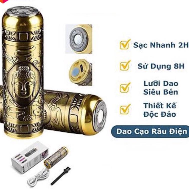 Máy Cạo Râu Mini Cầm Tay Cho Nam Không Đau Bỏ Túi Nhỏ Gọn