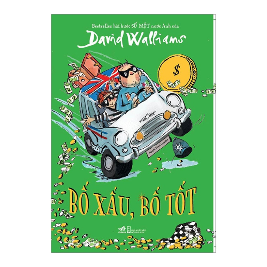 Combo 5 Cuốn David Walliams: Ông Nội Vượt Ngục + Bố Xấu Bố Tốt + Băng Đảng Nửa Đêm + Bánh Mì Kẹp Chuột + Bà Nội Gangxto