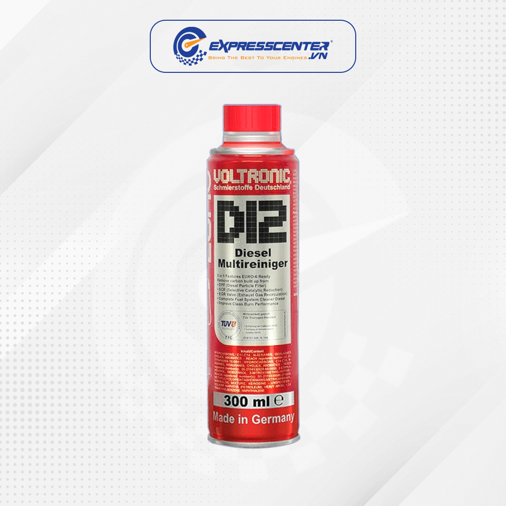 Phụ Gia Dầu VOLTRONIC D12 DIESEL MULTIREINIGER - Hàng Chính Hãng