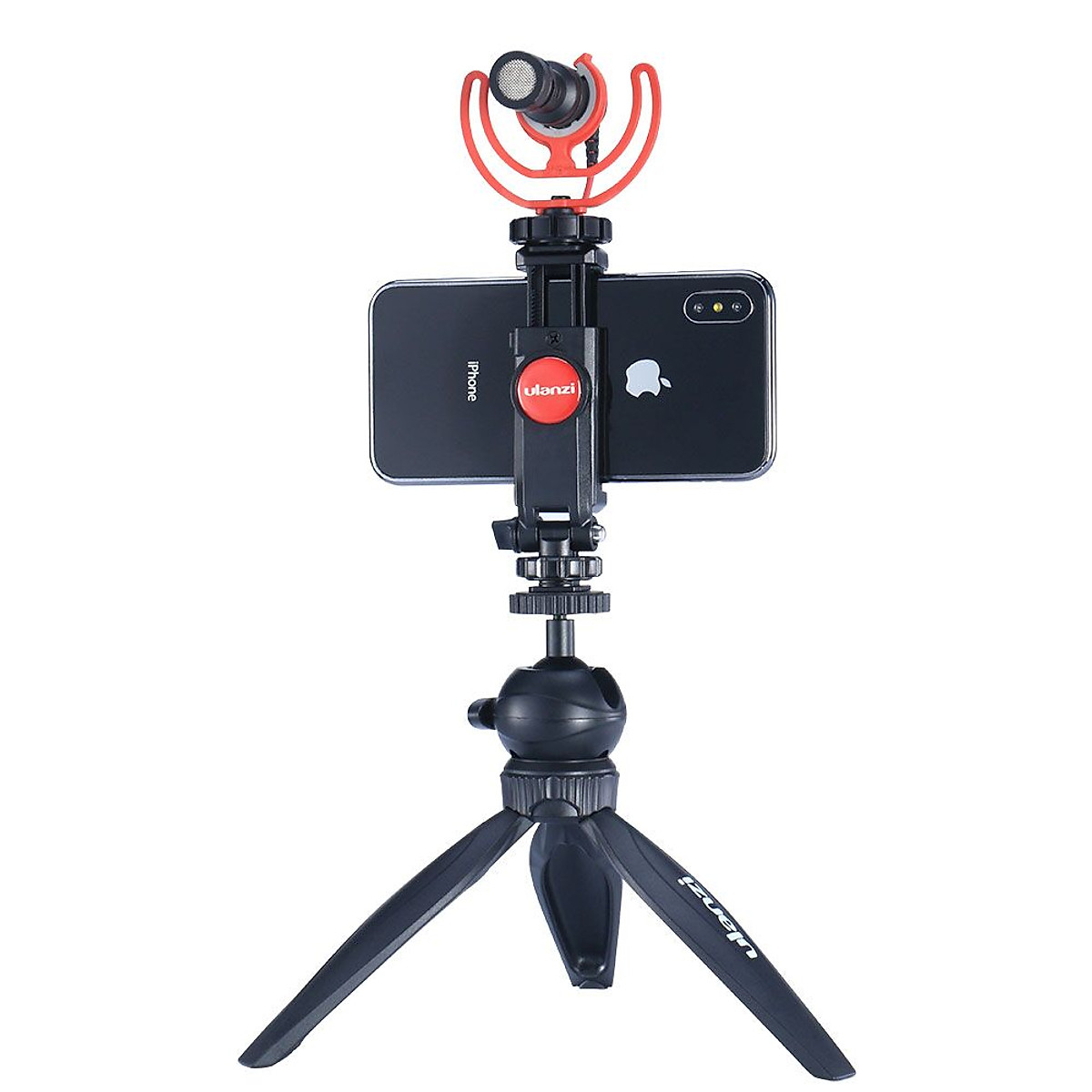 Gá kẹp điện thoại Ulanzi ST-06 gắn lên tripod, thanh trượt quay video, ring light hàng nhập khẩu