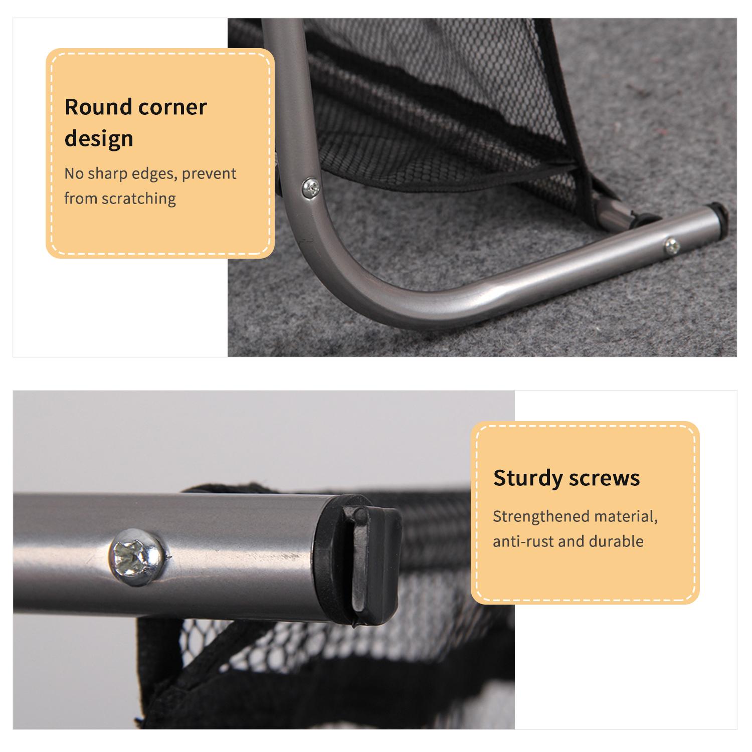 Giá để giày 10 tầng treo trên cửa làm bằng thép carbon và lưới nylon