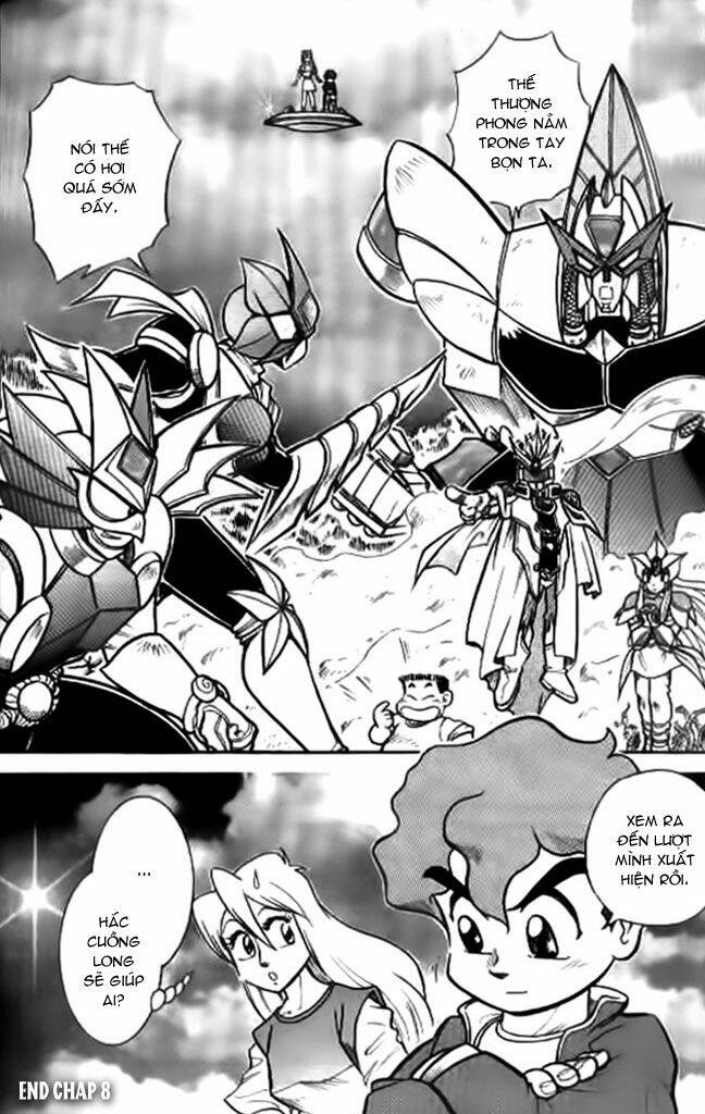 hiệp sĩ giấy - origami fighter chapter 8 33