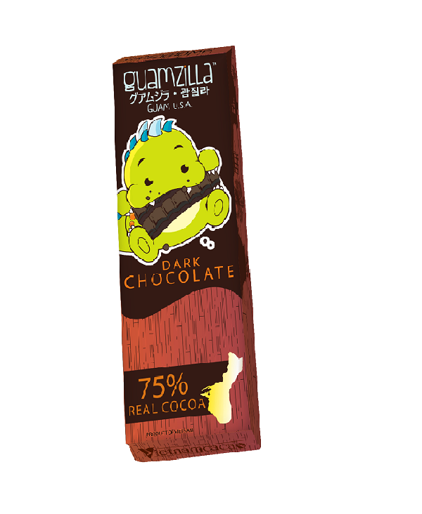 Socola Khủng Long Guamzilla (Socola đen) - Dark Chocolate