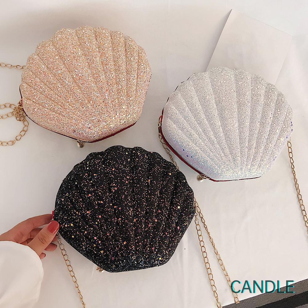 Túi Đeo Chéo Đính Kim Sa Lấp Lánh