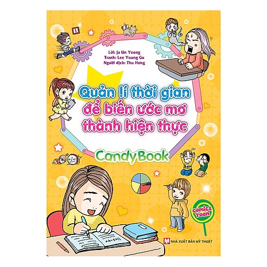 Candy Book- Quản Lí Thời Gian Để Biến Ước Mơ Thành Hiện Thực ( Tặng Kèm Sổ Tay )