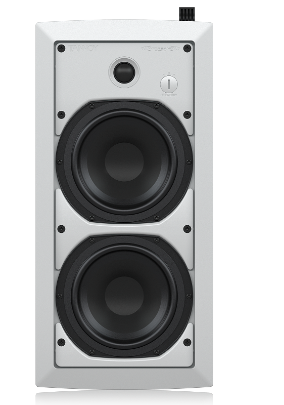 Tannoy iW 62DS-WH 3-Way 6 Inch In-Wall Loudspeaker, White-Hàng Chính Hãng