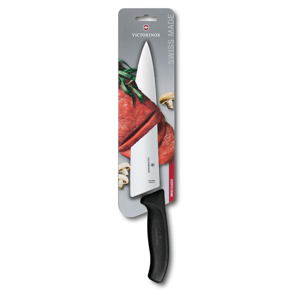 Dao bếp Victorinox Carving knife màu đen ( 25 cm) 6.8003.25B