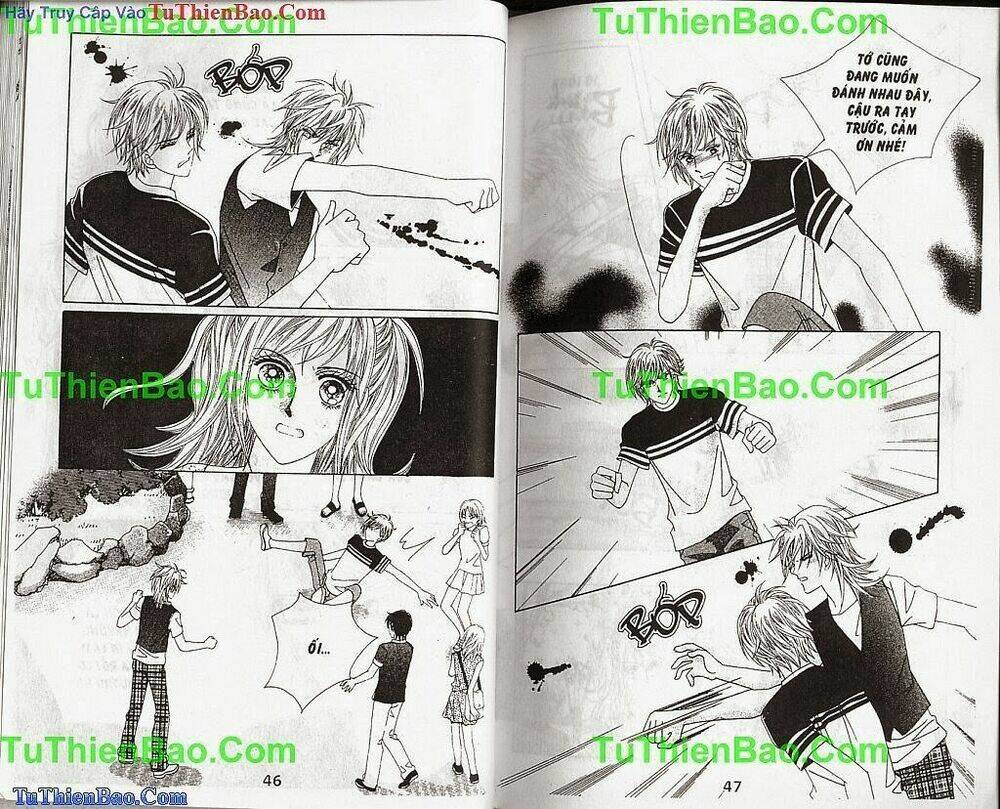 tiểu tử quậy bản đẹp - become habituated to kiss chapter 13 25