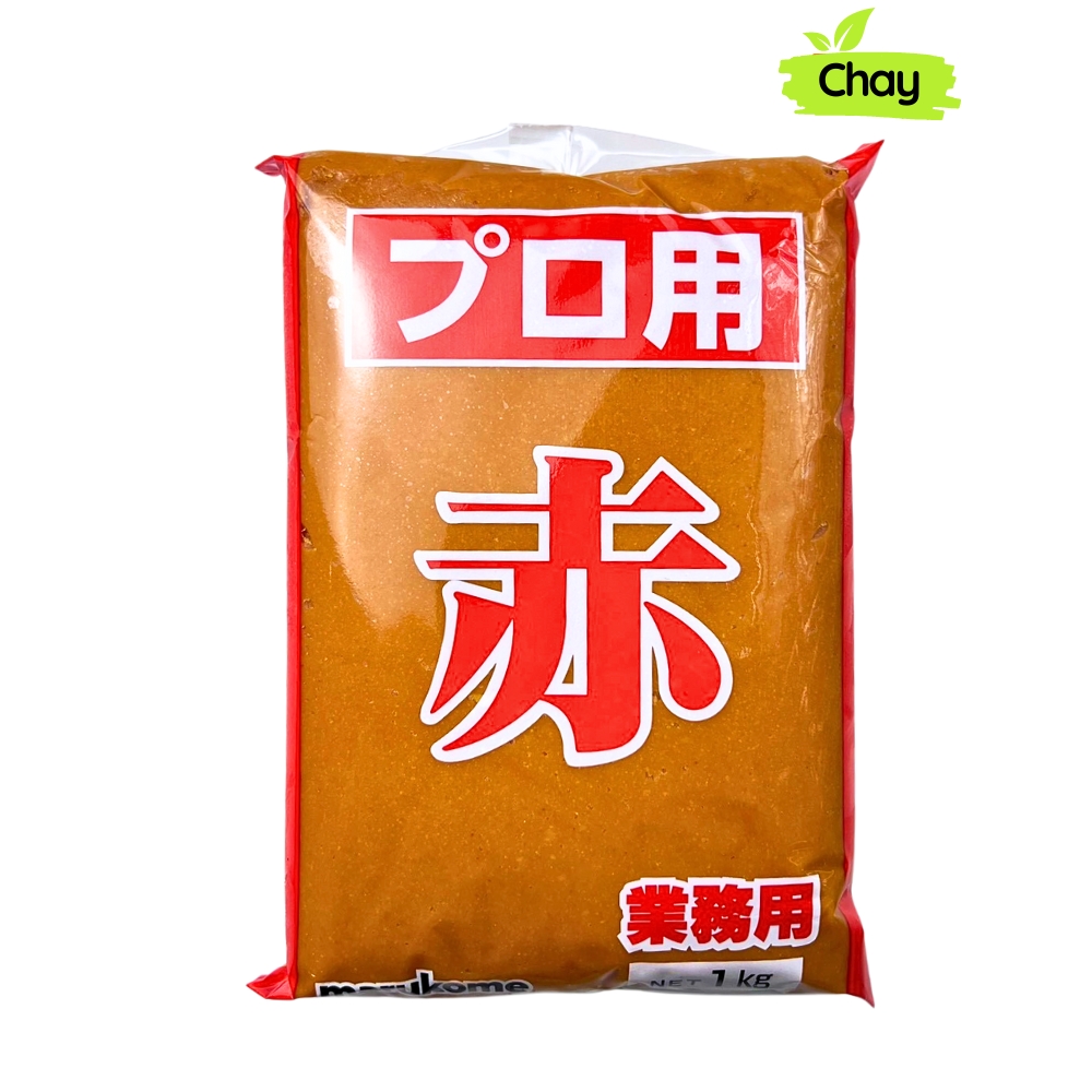 Đậu Tương Lên Men J Yusyutsuyo Puro Aka Marukome 1KG (Tương Miso Đỏ)