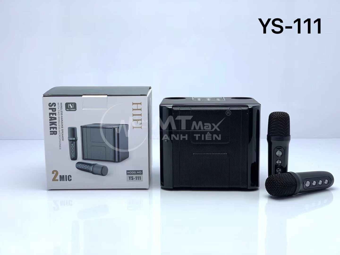 Loa karaoke YS 111 kèm mic mini nhỏ gọn ca hay