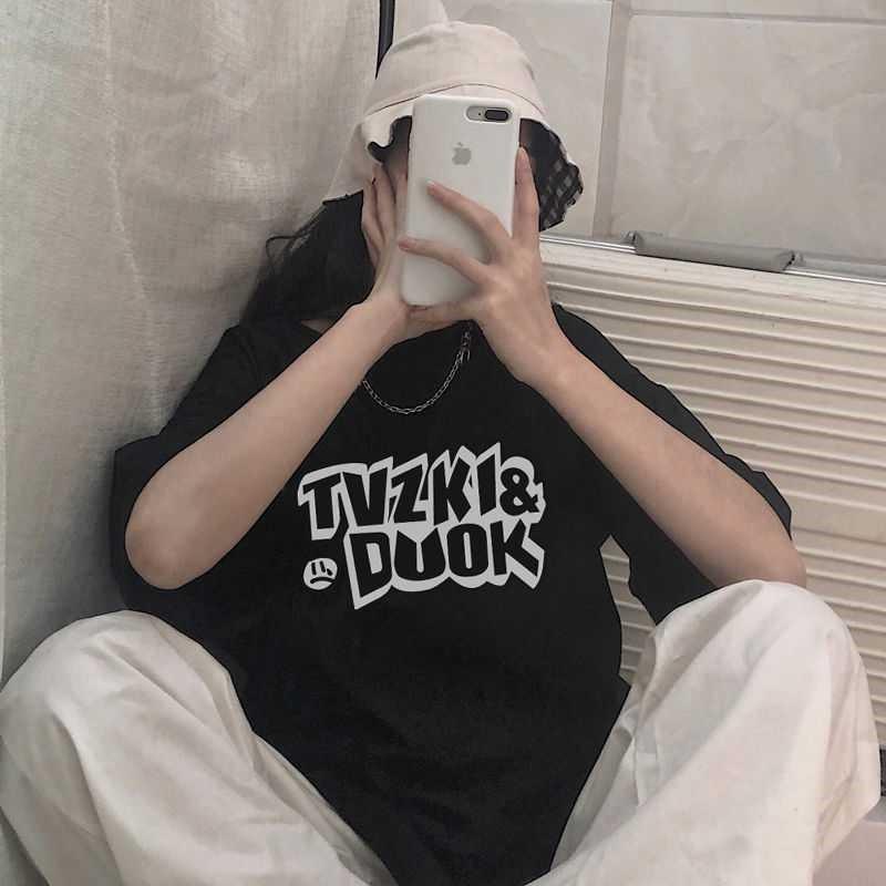 Áo phông nữ nam form rộng giấu quần unisex thun basic teen cổ tròn cotton oversize giá rẻ in style ulzzang TVZKI