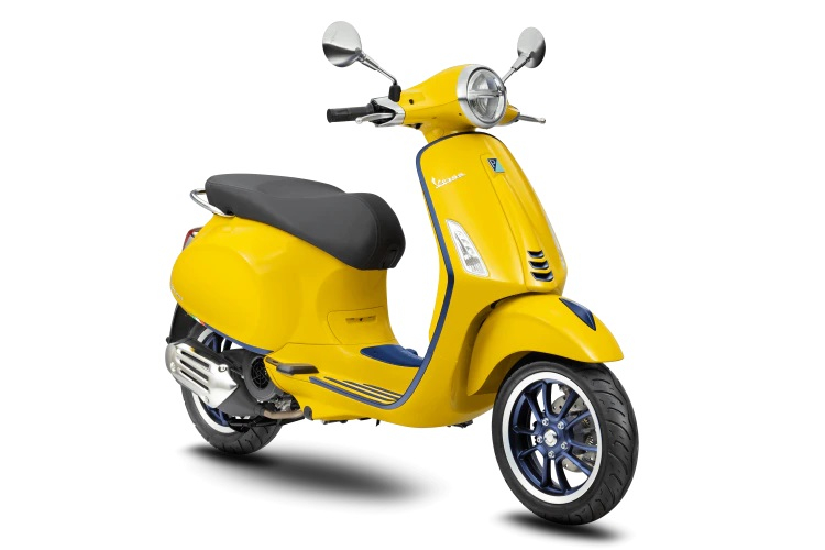 Xe Tay Ga Vespa Primavera S 125 Màu Vàng Yellow Sole