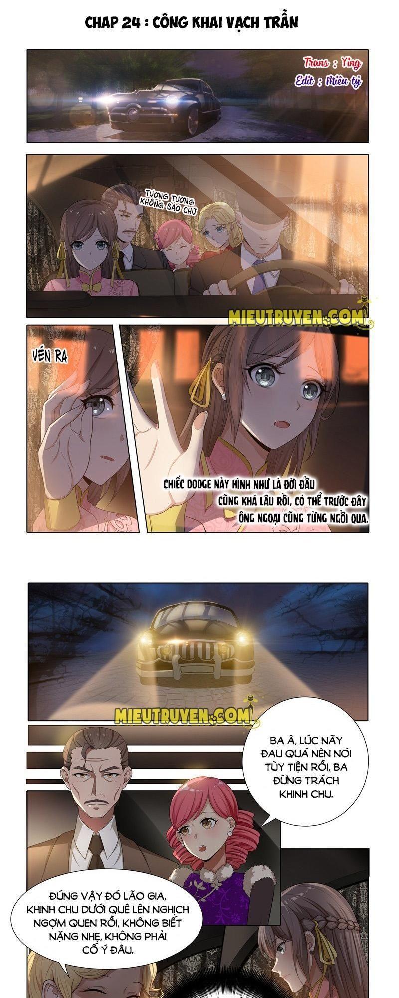 thiếu soái! vợ ngài lại bỏ trốn chapter 24 1