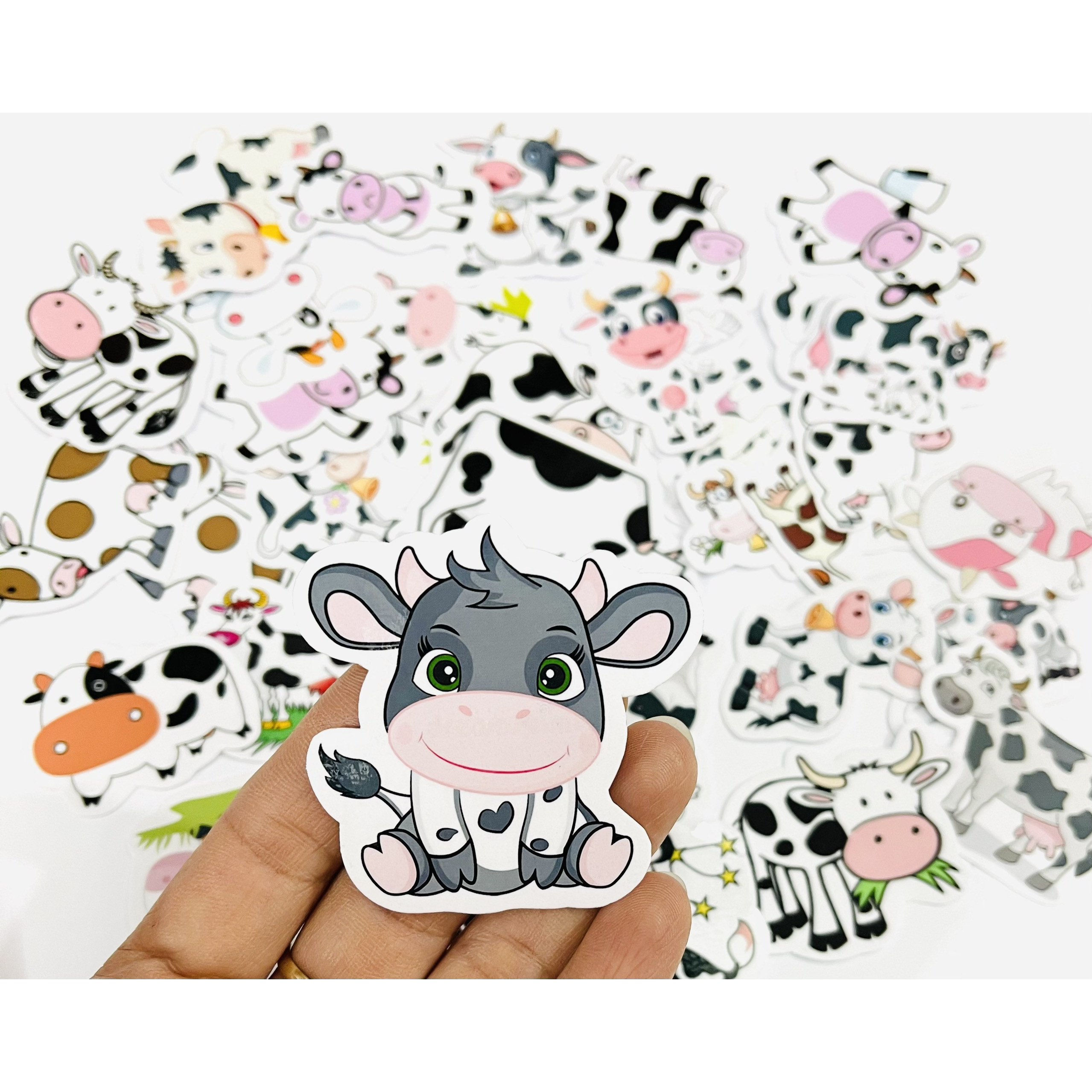 Set 30 Sticker Bò Sữa