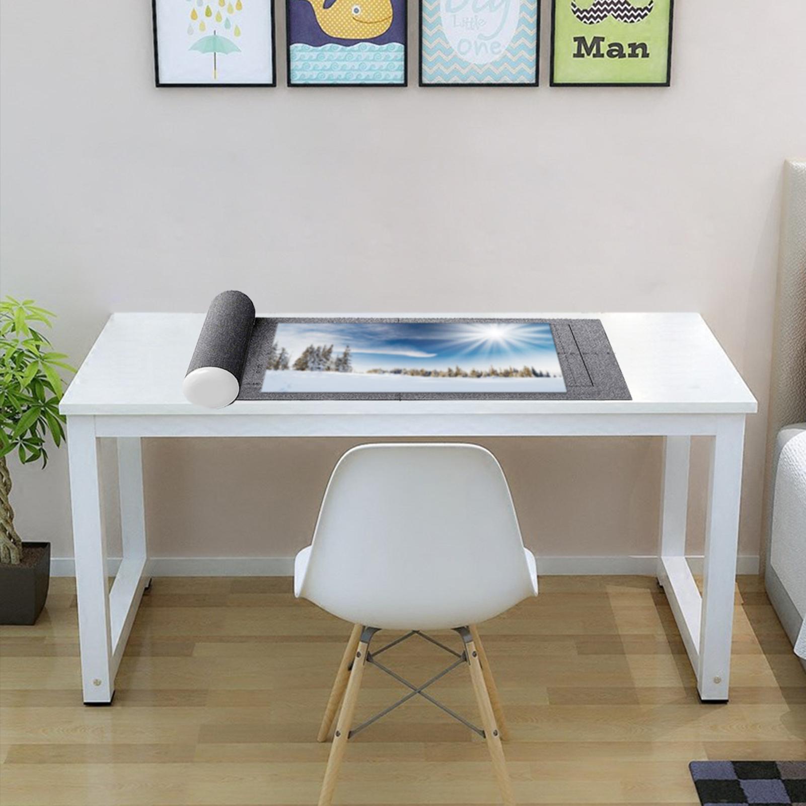 Thảm xếp hình được làm từ chất liệu nỉ thân thiện với môi trường, dễ dàng cất gọn