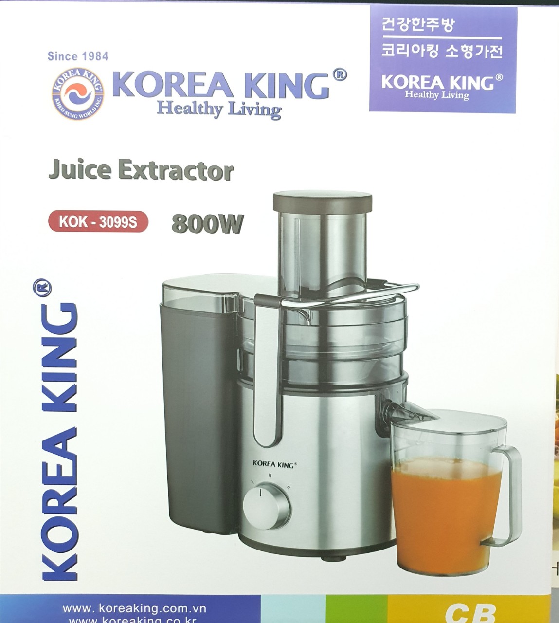 Máy Ép Trái Cây Korea King 3099s Chính Hãng